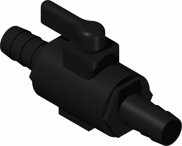 Valve, Micro Ball 1/2" Hose Barb