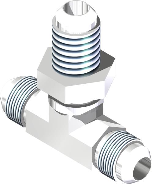 Fitting, Bulkhead T 3/8 w/Lnut
