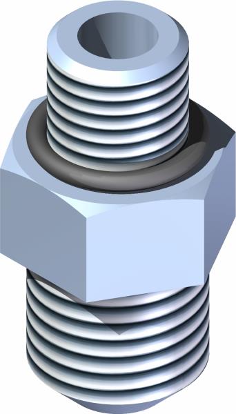 Fitting, M Conn 3/8 x 1/4