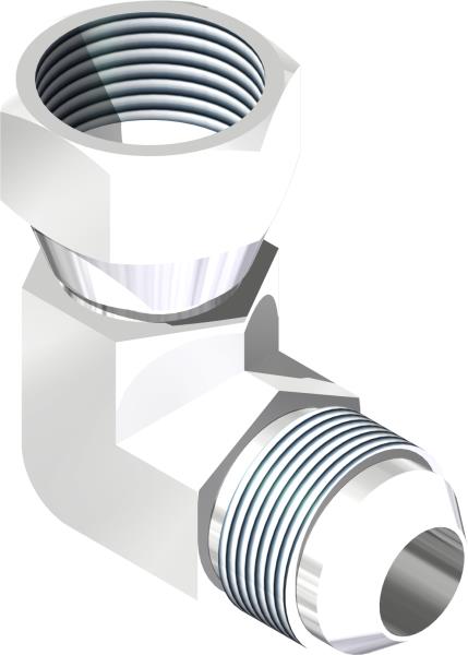 Fitting, 90 MFE 3/8 x 3/8