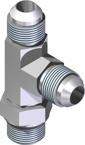 Fitting, M TEE 3/8 x 3/8 x 3/8