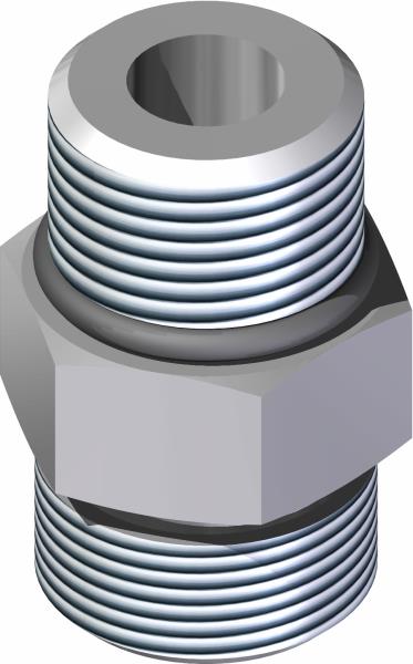 Fitting, Connector 8MFF x 8MB