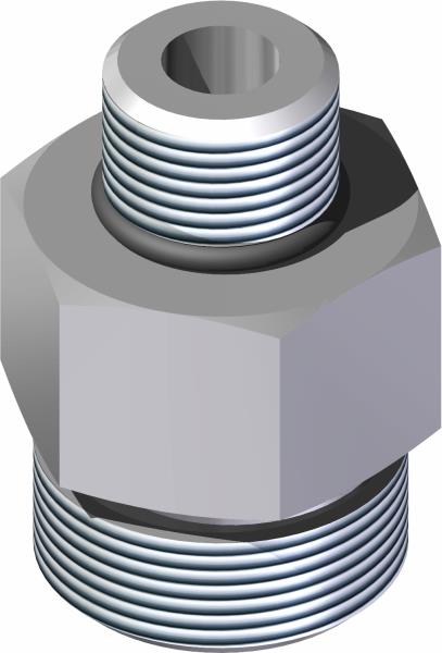 Fitting, Connector -12MFF x -08MB