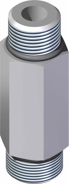 Fitting, Connector 8MFF x 8MB