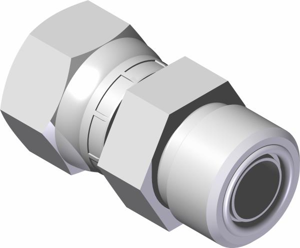 Fitting, Adapter Str 08MF x 08FJIC