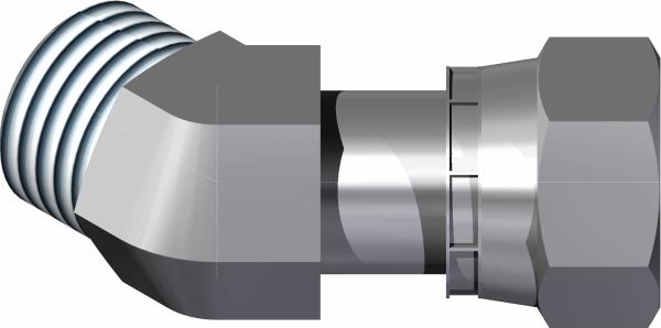 Fitting, 45 Elbow -10MF x -10FF