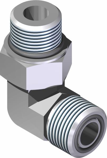 Fitting, 90 Elbow 8MFF x 8MB