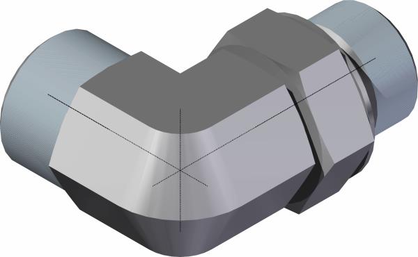 Fitting, 90 Elbow -12MF x -12MB