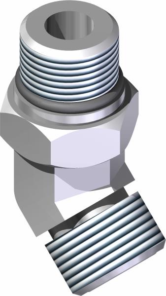 Fitting, 45 Elbow - 8MFF x 8MB