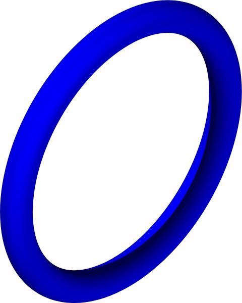 O-Ring, -015, Blue, for KM500