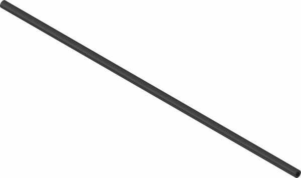 Hose, Neoprene Black 1/4 x 7/16 x 21.5"
