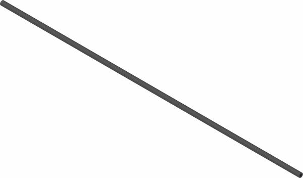 Hose, Fuel Line x 1/4 x 36"
