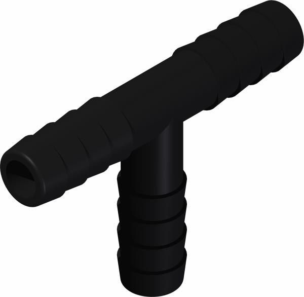 Fitting, Tee Barb 3/8 x 3/8 x 3/8