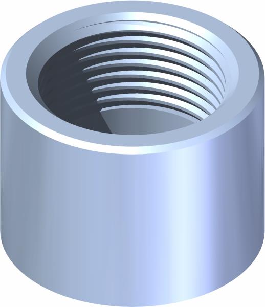 Pipe, Half Coupling 3/4
