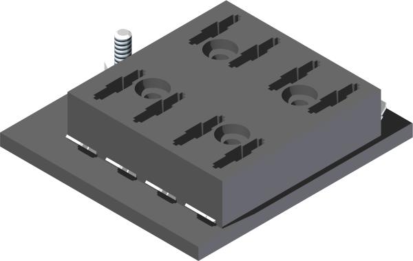Fuse Panel, 8 Circut ATC Blade
