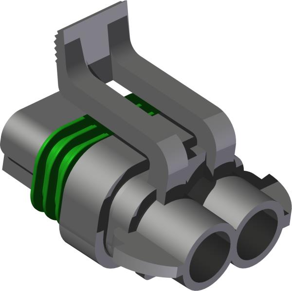 Connector, 2 Pos MP280 Female