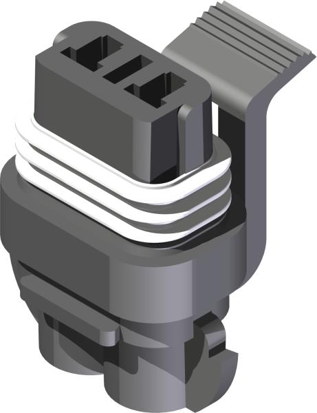 Connector, 2 Pos MP150 Female