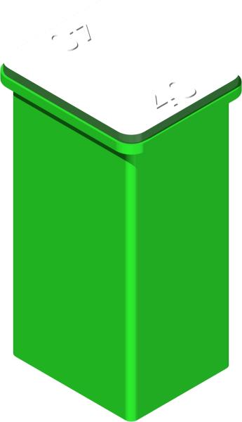 Fuse, 40A J-Case Green