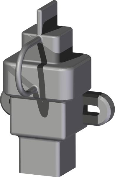 Fuse Holder, 50A J Case