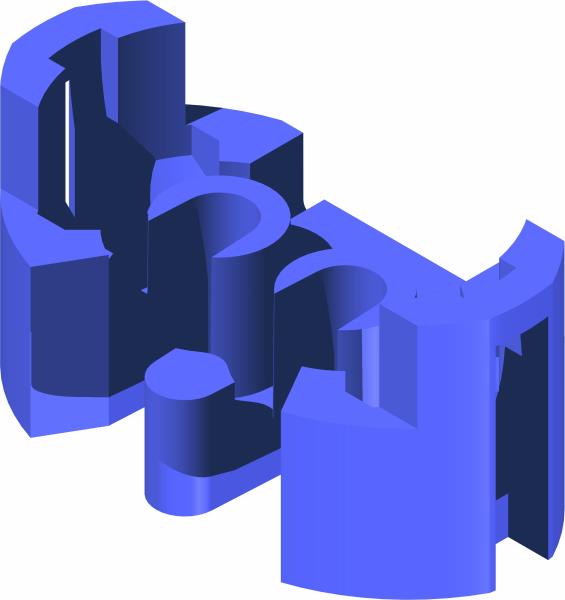 Clip, 2 Pos MP150 Connector