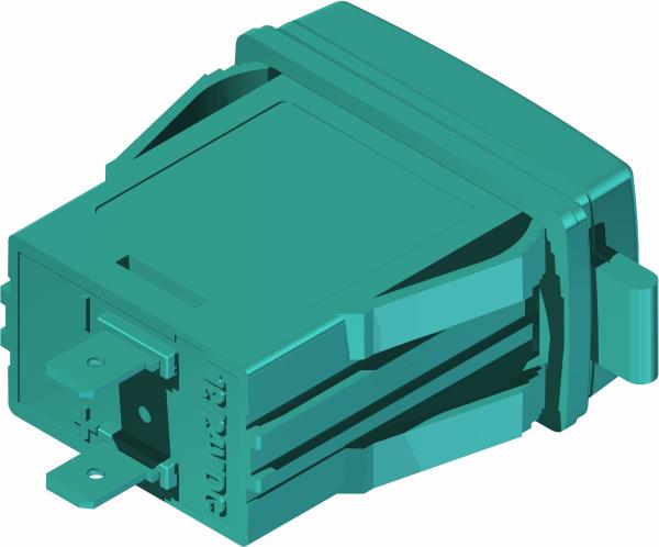 Receptacle, USB Dual