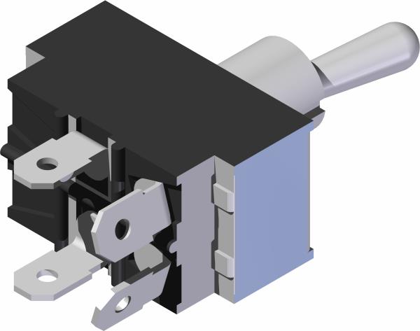 Switch, Toggle Dpdt Mo/Off/Mo