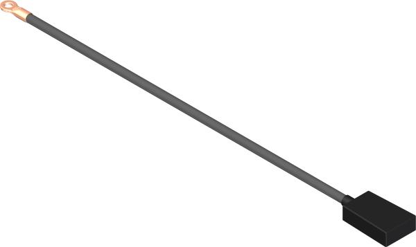 Cable, Asm Neg Battery 19" 4GA