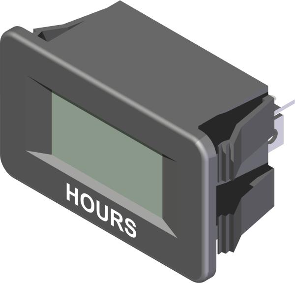 Gauge, Hour Meter 12V