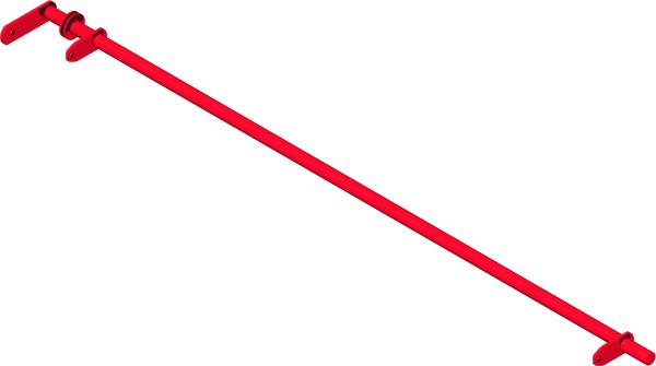 Shaft, HT Adj Crossbar