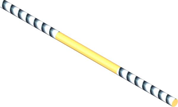 Rod, Thread 1/4-28 x 7" Rh/lh