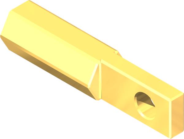 Rod End, 1/4-28LH YZP Val Ctrl