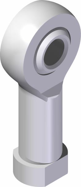 Rod End, 1/4 Spherical LH