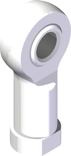 Rod End, 1/2 Spherical