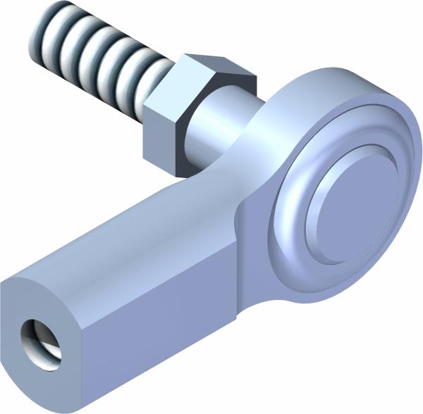 Rod End,10-32 Spherical w/Stud