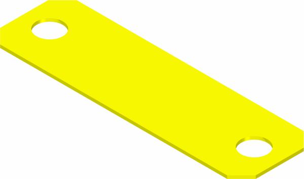 Slide, 1/16 X 1-1/2 X 5 UHMW