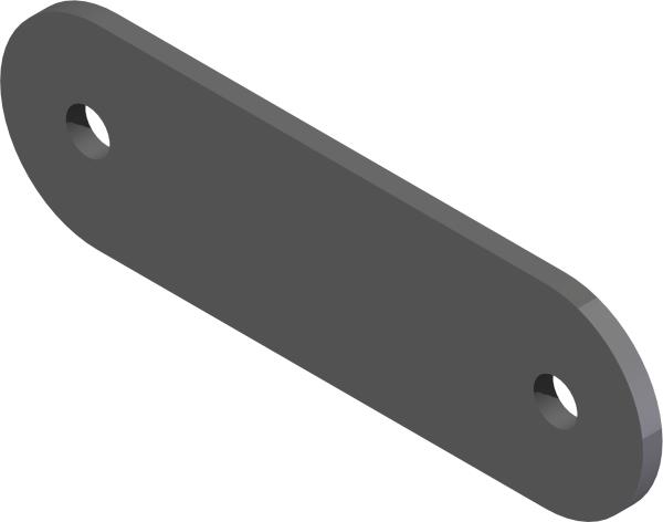 Gasket, Glass Hinge Mount