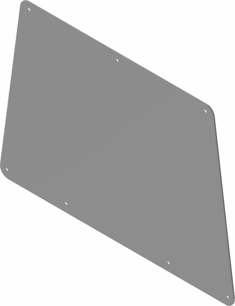 Window, Rear 3/16