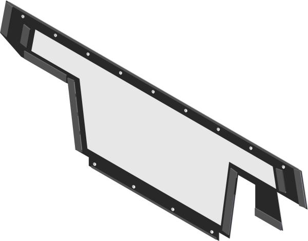 Window, Lower Rear Canvas
