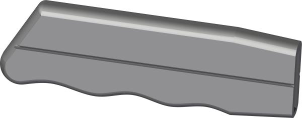 Grip, Slip-On Handle - Black