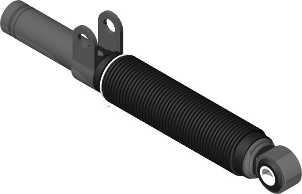 Damper, 2.625 Stroke Gas Shock