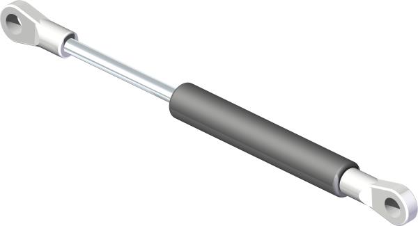 Shock, Gas Spring .59 Dia 20#