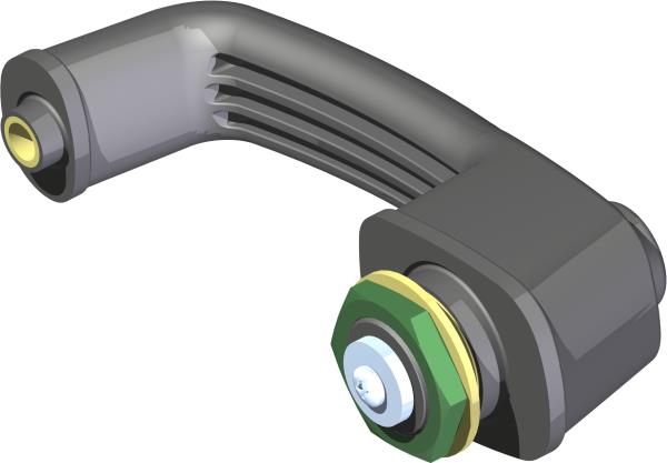 Handle, Push Button Asm