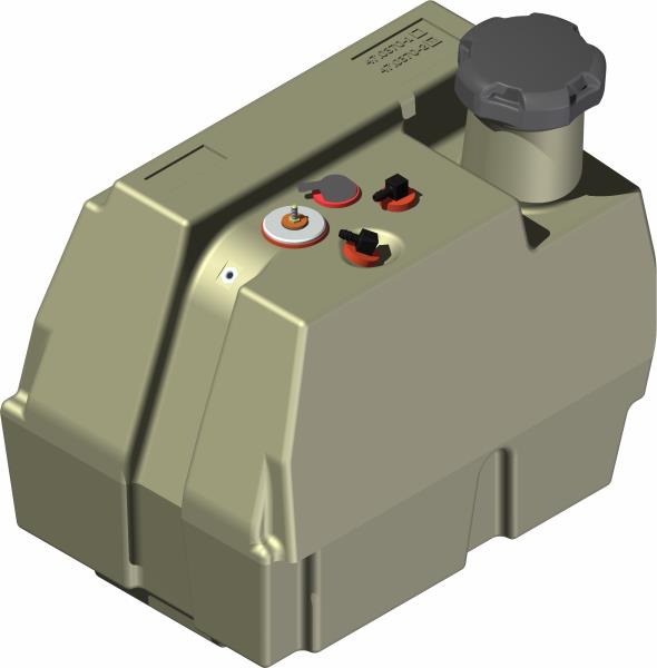 Tank, Asm 4500 Gas w/Return
