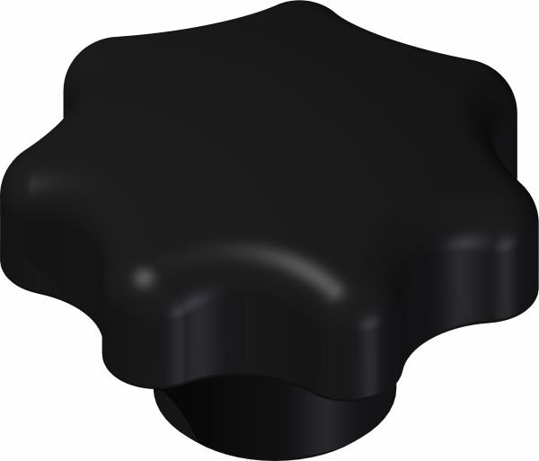 Knob, 7 Lobe 5/16-18 SS Insert