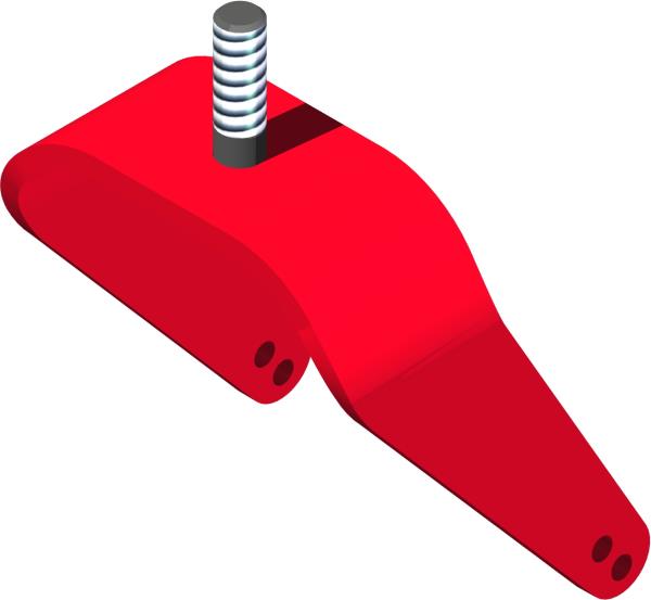 Yoke, Caster 13", High/Low