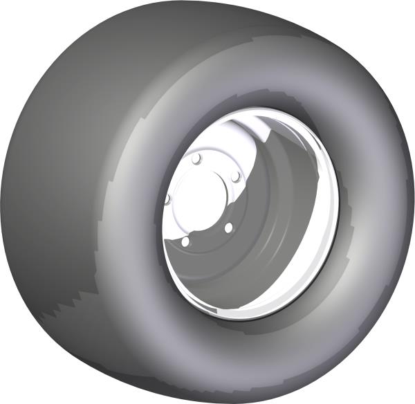 Wheel, Asm 22 x 12 x 8 x 5B