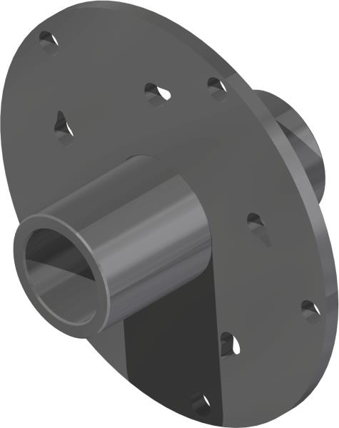 Hub, 5 Tine Rotor