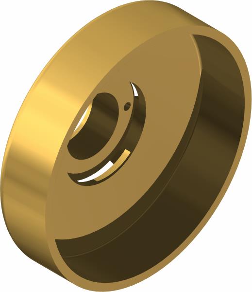 Drum, 6" Brake - w/Taper Hub