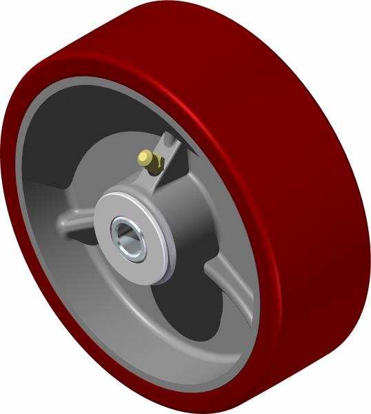 Wheel, Caster 6 x 2