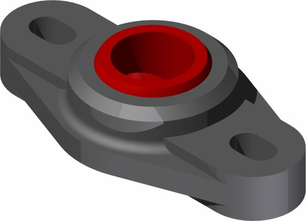 Bearing, Flange Igus 5/8"